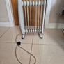 Electric portable oil filled radiator white Image 2