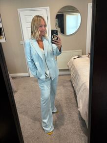 zara suit and top