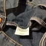 Denim Pinafore Dress And Top Set Image 4
