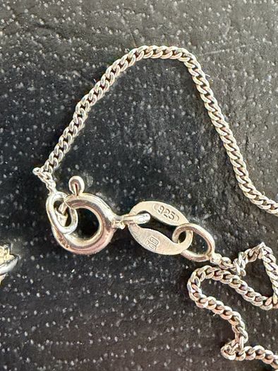 silver necklace