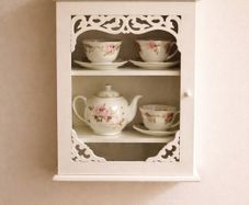 Vintage kitchen or bathroom cabinet