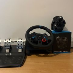 Logitech G29 Full Sim Racing Setup