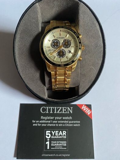 Citizen eco drive watch perpetual calendar solar power brand new