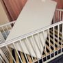 Baby Elegance Kim Cot White and Baby Elegance Micro Fibre Cot Mattress 120x60cm Image 2