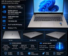 Hp Zbook Studio G8 Workstation I7-11800h Rtx 3070 8gb 32gb Ram 1tb Ssd