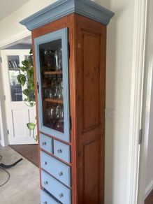 wooden dresser