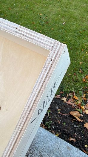 Plywood box/container, shipping, moving house.