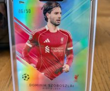 Dominik Szobozlai Liverpool FC Topps Total Football/50