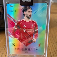 Dominik Szobozlai Liverpool FC Topps Total Football/50