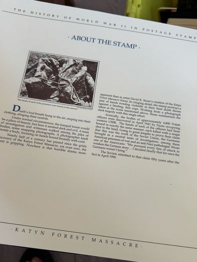 The History of World War II in post stamps