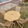 Garden Table and Chair Set Image 8