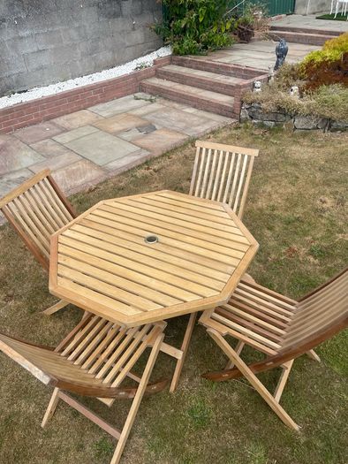 Garden Table and Chair Set