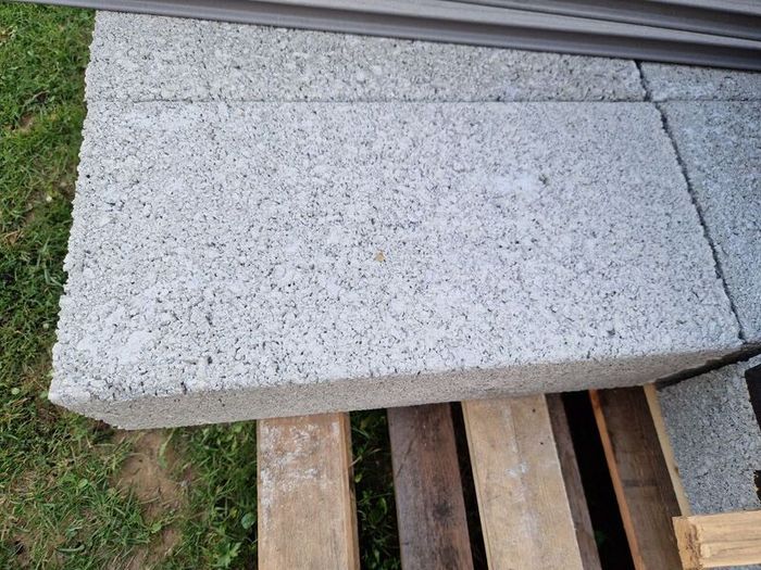 7 concrete blocks