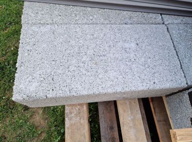 7 concrete blocks