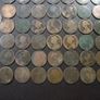 Great Britain. Victoria. 71 coins x half penny Image 7