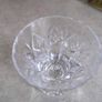 A lovely Crystal cut small glass or vase as toothpick holder no stamped but may be waterford crystal.. Image 6
