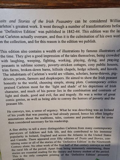 Traits and stories of the Irish peasantry volume 1 by William Carleton