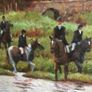 Henry Mc Grane Print of South County Dublin Hunt at Manorkilbride Unframed Image 5