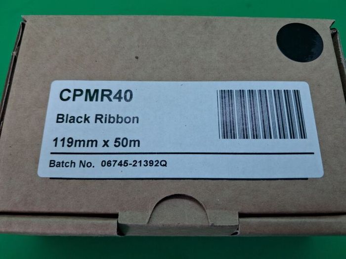 Postage - 2 x NEW Lighthouse CPM-100 Black Ribbon Refill
