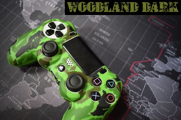 Dualshock 4 - Camouflage Covers (Red,Blue,Green)