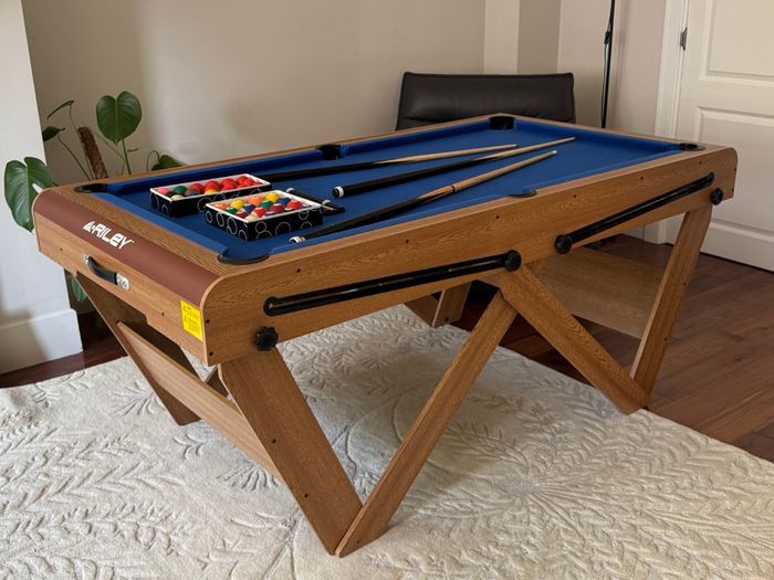 Riley 6ft Folding Pool & Snooker Table