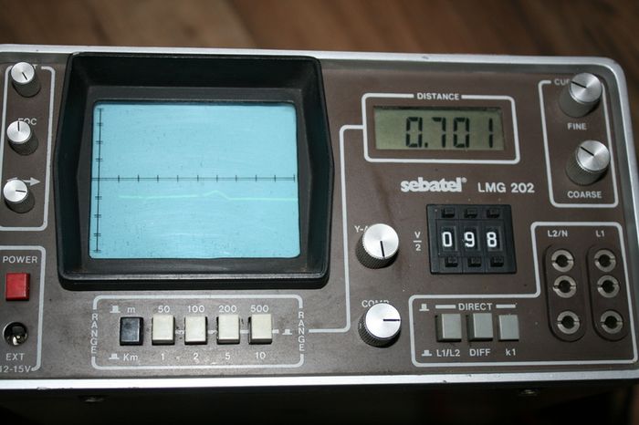 Sebatel LMG 202 pulse and echo meter