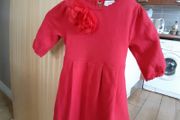 Christmas red dress Monsoon 3 years