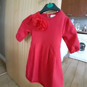 Christmas red dress Monsoon 3 years