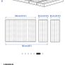 Ikea Minnen Extendable Kids Bed & Vimsig Mattress Image 3