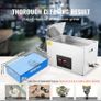 30L Professional Ultrasonic Cleaner with Digital Timer & Heater Ultra Sonic Jewelry Cleaner, Stainless Steel Heated Cleaning Machine for Glasses Watch Rings Small Parts Circuit Board Image 5
