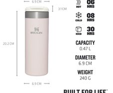 Stanley AreoLight Rose Quartz