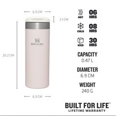 Stanley AreoLight Rose Quartz