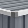 Garden Shed Grey 195x198x159 cm Image 6