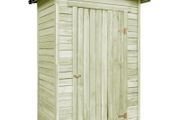 Garden Storage Shed Impregnated Pinewood
