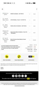Dyson V6 replacement battery