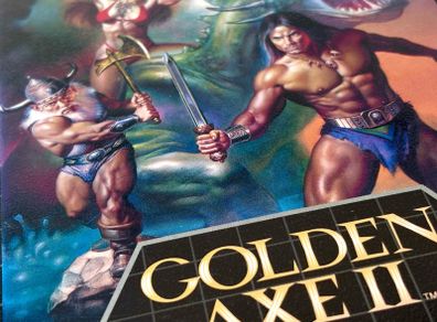 Golden Axe 2 for Sega Mega Drive - Boxed and Rare