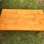 Rustic Handmade Garden Table Image 2