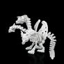 Articulated 5-Headed Hydra Dragon Skeleton - 3D Printed Pentadragon Mythical Figurine Image 3