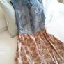 George Denim + Floral Dress - Size 8 Image 2