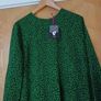 V by  Very Animal Print  Green Dress.  S.20.   B.N.W.T Image 3