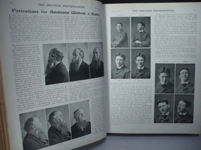 SALE!  THE AMATEUR PHOTOGRAPHER - 1903 - The Popular Illustrated Journal for All Photographers - Volume XXXVIII - July to December 1903