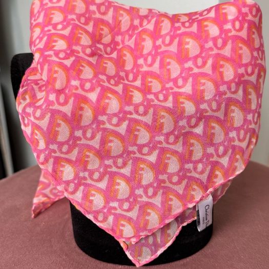 Dior silk scarf