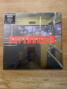 Supergrass - Moving - 12" Blue Vinyl 6 Track E.P. - Limited Edition RSD 2022 (900 Copies) - BMG Records