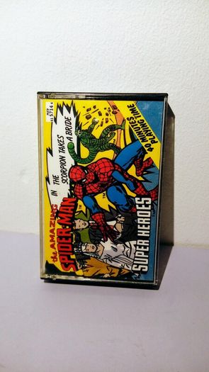 Rare 1985 Spider-Man The Scorpion Takes A Bride Spoken Word Story/Audiobook Cassette Tape