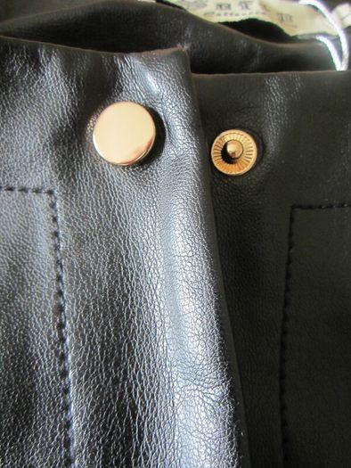 Soft Black Faux Leather Jacket - BNWT