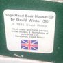 This collectible David Winter Cottage from 1985 features the HOGS HEAD BEER HOUSE, with Box Image 6
