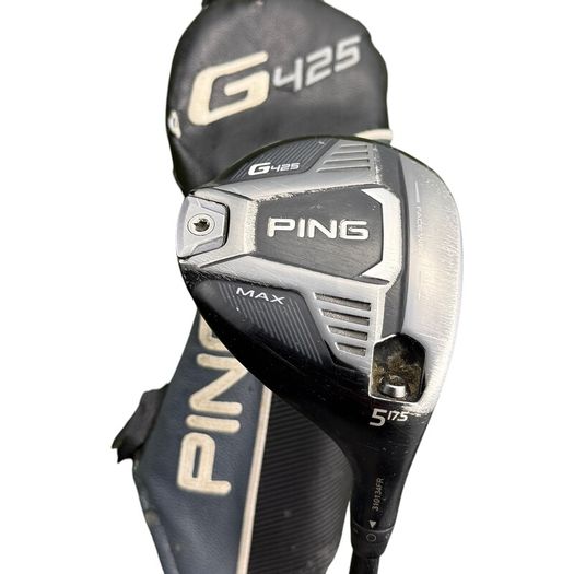Ping G425 Max #5 Wood 17.5 Degree / Aldila Rogue White 130 MSI 70 Stiff