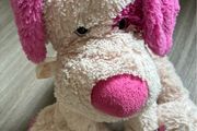 Plush Toy - Pink Dog Soft Toy