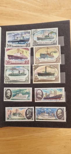 80's CCCP Soviet Post Stamps