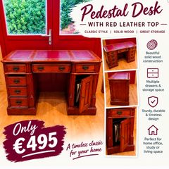 Pedestal Desk